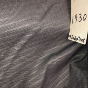 2019 Dodge Ram Truck Auto Body Cloth Detroit #1930 Original Upholstery Seat Cloth