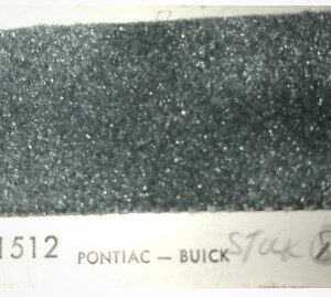 1981 GM Pontiac Buick Auto Body Seat Cloth Detroit #1512 in Saphire color