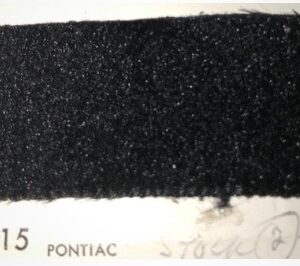 OEM Original 1979 GM Automotive Interior Seat Cloth Detroit #9615 Black Durand