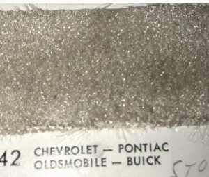 Detroit #142 1981 GM Automotive Seat Cloth OEM for Buick, Chevrolet, Pointiac, and Oldsmobile