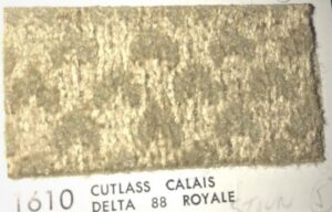 Detroit Automotive Seat Cloth OEM Original 1981 Oldsmobile Cutlass Calais Delta 88 Calais
