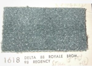 1981 GM OEM Detroit AUTO Body SEAT Cloth 1618 ORIGINAL OEM