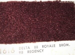 OEM Original 1981 GM Automotive Interior Seat Cloth Detroit #1616