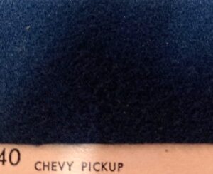 1982 GM Chevrolet Chevy Pickup Auto Interior Cloth # 2440 Original 82 NOS GM