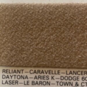 1986 Plymouth Dodge Chrysler Auto Seat Cloth Detroit # 699 OEM Original NOS