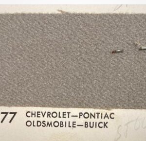 1983 Buick Oldsmobile Chevrolet AUTO BODY SEAT CLOTH DETROIT #3477 OEM NOS