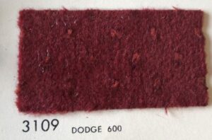 1993 Dodge Ram Automotive Seat Cloth Detroit Body Cloth 3109 OEM NOS