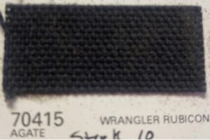 1997 Jeep Wrangler Rubicon Detroit Automotive Seat Cloth 70415 Trail Cloth NOS