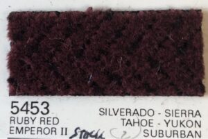 1995 Chevy Silverado Suburban Yukon Tahoe Detroit Body Cloth 5453 NewOldSTock