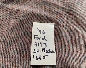 1994 Detroit Body Cloth 4177 Original Ford Lt Mocha OEM 94 Ford 1 Yards 8"
